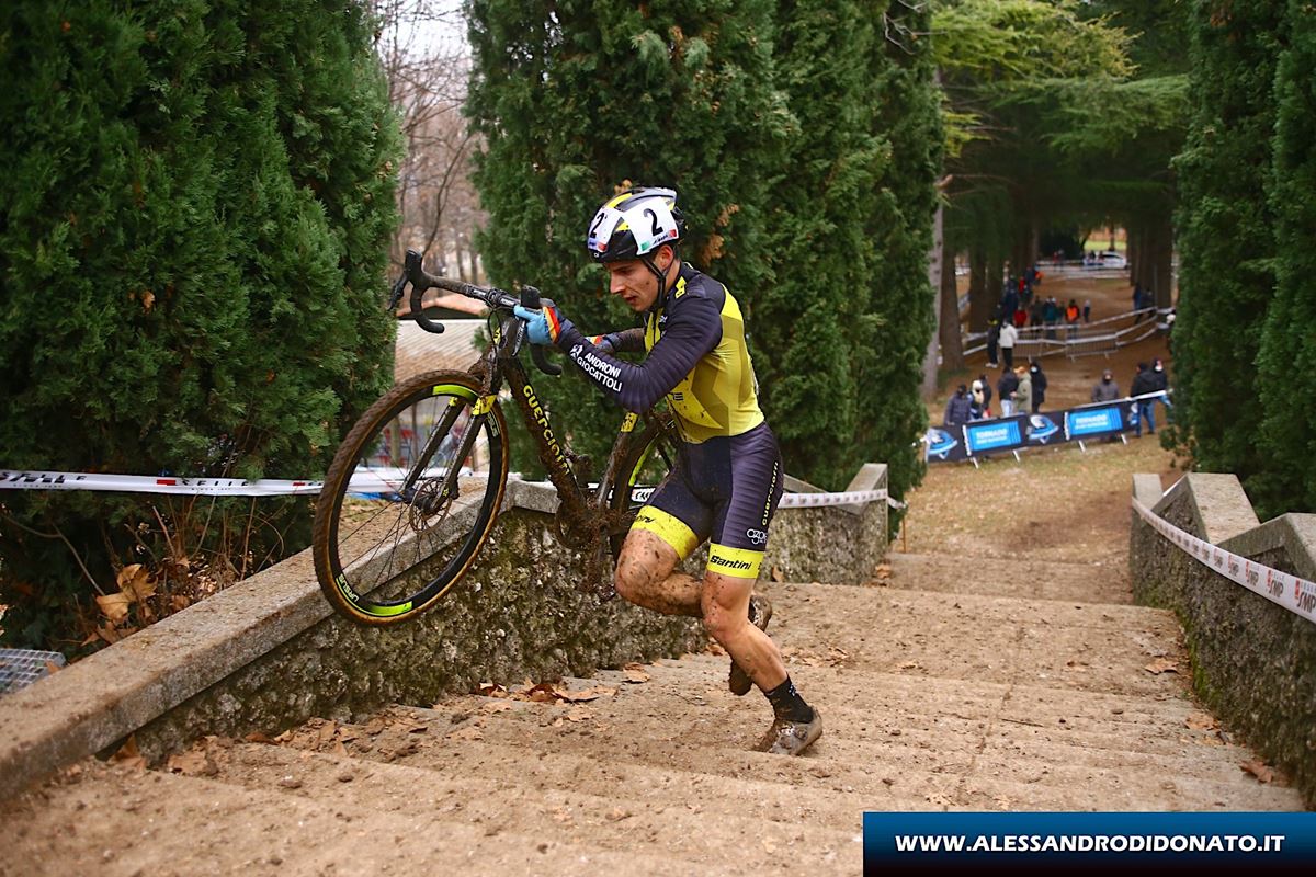 Jacob Dorigoni al campionato italiano di ciclocross
